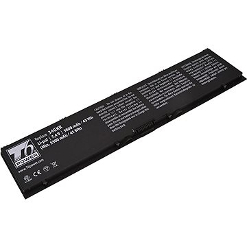 T6 Power pre notebook Dell 34GKR, Li-Poly, 7,4 V, 5800 mAh (43 Wh), čierna