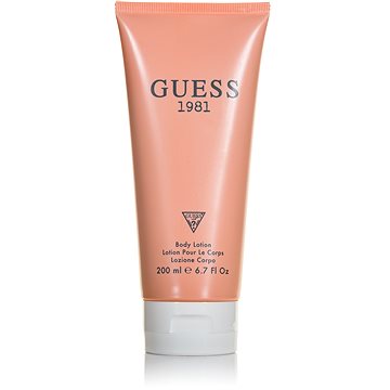 guess 1981 body lotion