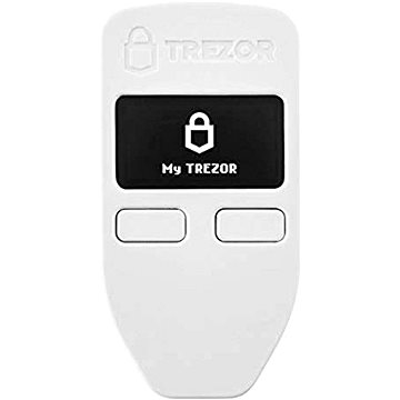 TREZOR Bitcoin Wallet White