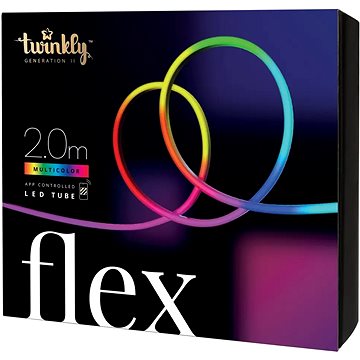 TWINKLY FLEX ohybná trubica 200 LED, 2 m