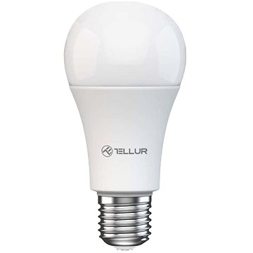 Tellur WiFi Smart žiarovka E27, 9 W, biele vyhotovenie, teplá biela, stmievač