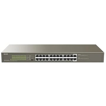 Tenda TEG1124P-24 – 250 W PoE AT Gigabit Switch 225 W, VLAN, Rackmount