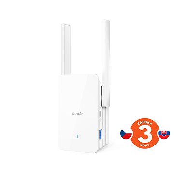 Tenda A33 Wireless AX3000 WiFi 6 Range Extender with Gigabit LAN port, WPA3, Mesh, MU-MIMO, Repeater