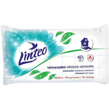 LINTEO Vlhčené obrúsky univerzálne (40 ks)