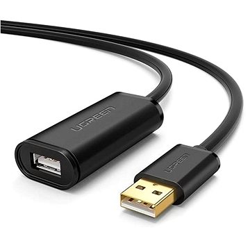 UGREEN USB 2.0 Active Extension Cable with Chipset 30 m Black - Dátový kábel