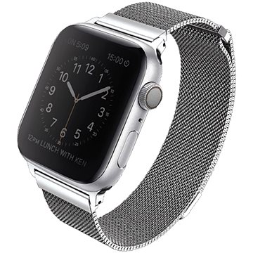 Uniq Dante pre Apple Watch 38/40/41mm Sterling strieborný