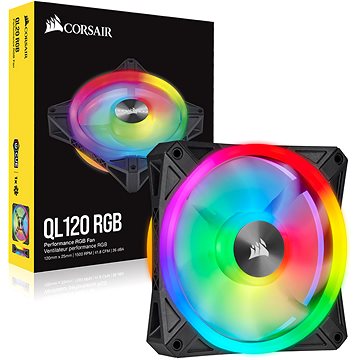 Corsair iCUE QL120 RGB 120 mm PWM Single