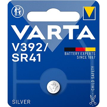 VARTA špeciálna batéria s oxidom striebra V392/SR41 1 ks