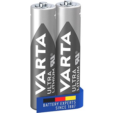 VARTA lítiová batéria Ultra Lithium AAA 2 ks