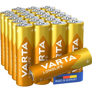 VARTA alkalická batéria Longlife AA 24 ks