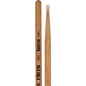 VIC-FIRTH 5BTN American Classic Terra Series Drumsticks, Nylon Tip