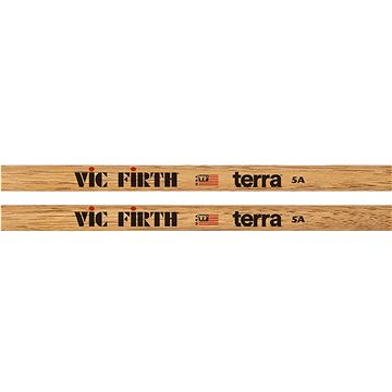 VIC-FIRTH 5AT American Classic Terra Series Drumsticks, Wood Tip