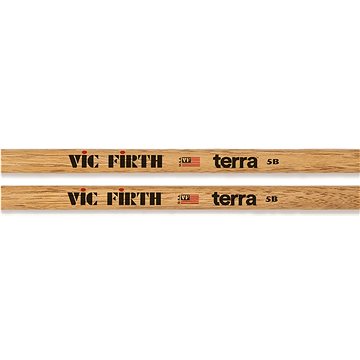 VIC-FIRTH 5BT American Classic Terra Series Drumsticks, Wood Tip