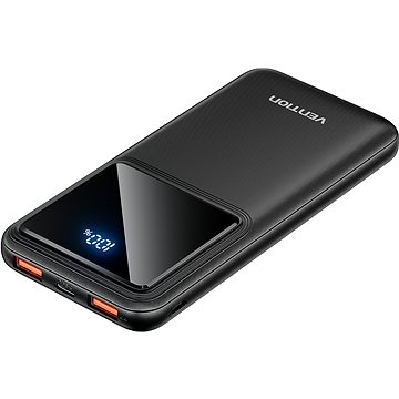 Vention 10000 mAh 22.5 W Portable Power Bank Black