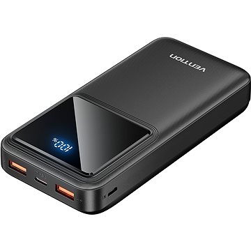 Vention 20000 mAh 22.5 W Portable Power Bank Black