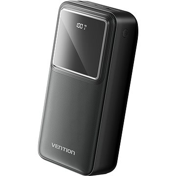 Vention 30 000m Ah Power Bank 22.5 W Black LED Display Type