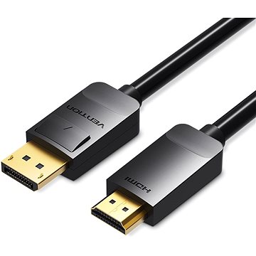 Vention DisplayPort (DP) to HDMI Cable 2 m Black