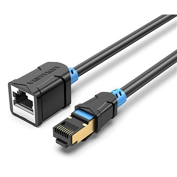 Vention Cat. 6 SSTP Extension Patch Cable 1 m Black