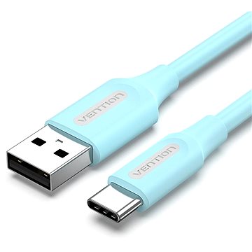 Vention USB 2.0 to USB-C 3A Cable 1m Light Blue