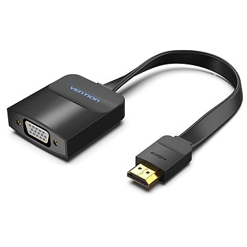 Vention Flat HDMI to VGA Converter 0,15 m Black