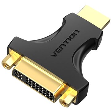 Vention HDMI (M) to DVI (24 + 5) Female Adaptér  Black