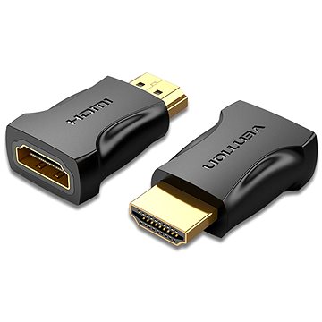 Vention HDMI Male to Female Adaptér Black - Redukcia