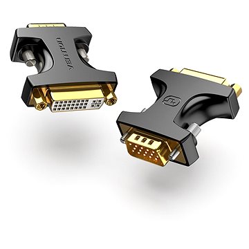 Vention VGA (M) to DVI (F) Adaptér Black