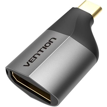 Vention Type-C (USB-C) to DisplayPort (DP) Adapter Gray Metal Type