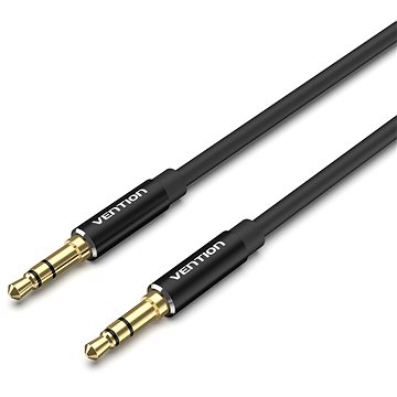 Vention 3.5 mm Male to Male Audio Cable 2 m Black Aluminum Alloy Type