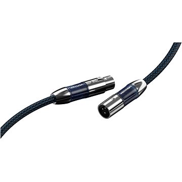 Vention XLR Male to XLR Female Microphone Cable (HiFi) 1M Blue