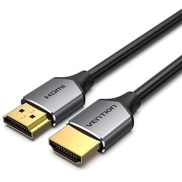 Vention Ultra Thin HDMI Male to Male HD Cable 0.5m Gray Aluminum Alloy Type