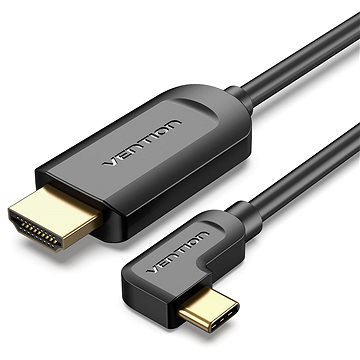 Vention Type-C (USB-C) to HDMI Cable Right Angle 1,5 m Black