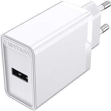 Vention 1-port USB Wall Charger (12 W) White