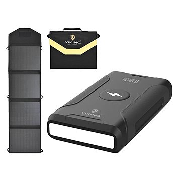 Viking VIDAR II 72000mAh a solárny panel Viking L60