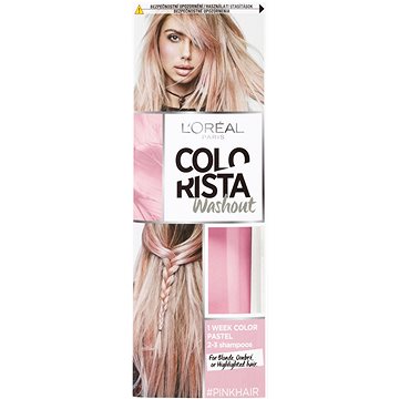 LOREAL PARIS Colorista Washout Pink Hair 80ml - Hair Dye 