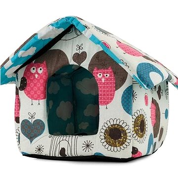 Verk 19004 Domček pre psa, mačku 33 × 29 × 33 cm sovy