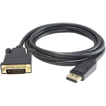 PremiumCord DisplayPort - DVI-D prepojovací, tienený, 1.8m - Video kábel