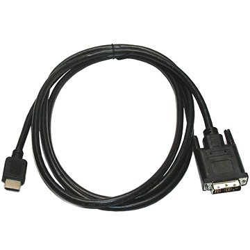 ROLINE DVI - HDMI prepojovací, tienený, 10m