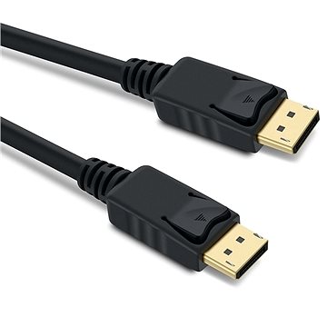 PremiumCord DisplayPort 1.4 prípojný kábel M/M, pozlátené konektory, 0,5 m - Video kábel