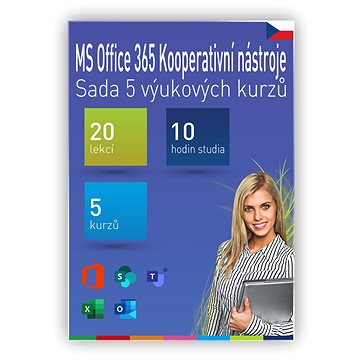 GOPAS MS Office 365, Teams – Sada 5 výučbových kurzov CZ (elektronická licencia)