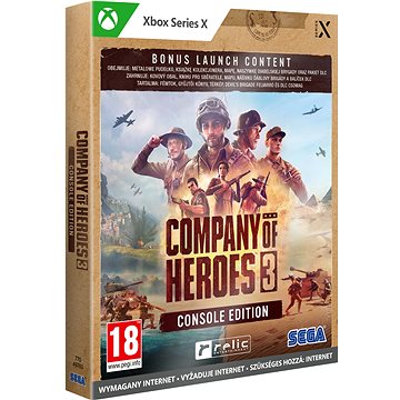 Company of Heroes 3 Launch Edition Metal Case – Xbox