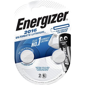 Energizer Ultimate Lithium CR2016 2 pack