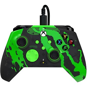 PDP XS Padwired Rematch – Jolt Green Glow in the Dark – Xbox