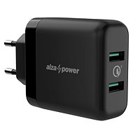 Nabíjačka do siete AlzaPower Q200 Quick Charge 3.0 čierna - Nabíječka do sítě
