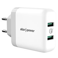 Nabíjačka do siete AlzaPower Q200 Quick Charge 3.0 biela - Nabíječka do sítě