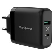 Nabíjačka do siete AlzaPower Q200C Quick Charge 3.0 černá - Nabíječka do sítě
