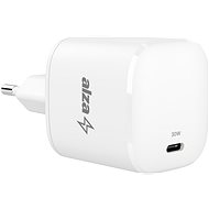 Nabíjačka do siete AlzaPower G130 mini Fast Charge 30 W biela