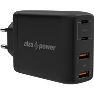 Nabíjačka do siete AlzaPower G300 GaN Fast Charge 100 W čierna