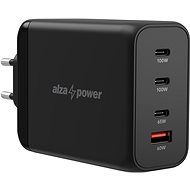 Nabíjačka do siete AlzaPower G500 Fast Charge 200 W čierna