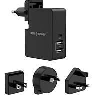 Nabíjačka do siete AlzaPower Travel Charger T300 čierna